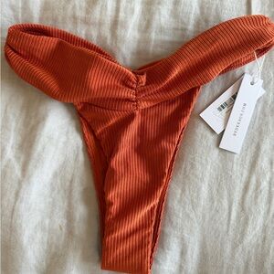 IOS Bottom Vibrant Orange Bikini Bottom